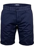  REPUBLIX Herren Chinoshorts Männer Kurze Bermuda Hose Regular Fit R7030 Navyblau W29