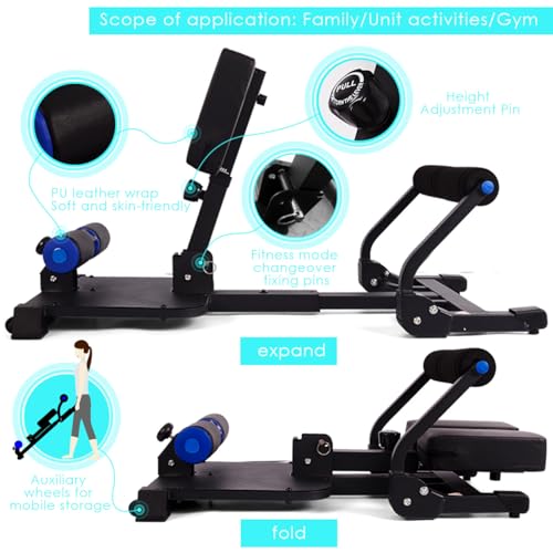 Multifuncional Sissy Squat Gym Deep Squat Training Equipment Fitness Bench Legs Waist HIPS Home Fitn