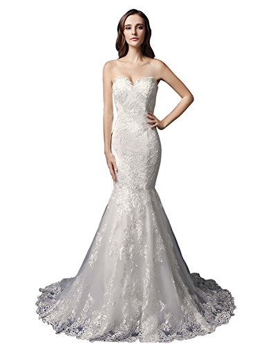 Sarahbridal-Womens-Sweetheart-Backless-Wedding-Dresses-2020-Lace-Applique-Bridal-Gowns-White-US18