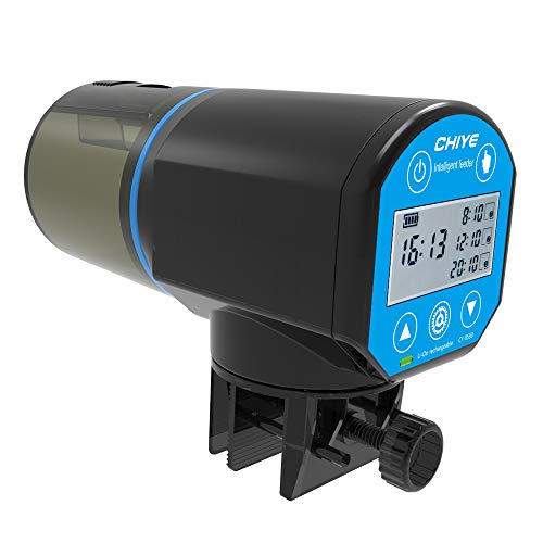 DZL- Alimentador Automático Peces Comedero Automático Peces Temporizador Acuario para Tortuga Pescado...