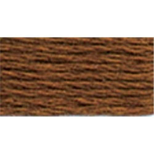 Image of DMC Six Strand Embroidery Cotton 100 Gram Cone: Brown Medium