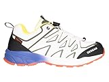 SKOGAN 5012 000 Jaguun Leichtwanderschuh, Wasserdicht, Unisex, Weiß-Blau-Orange (White, EU Schuhgrößensystem, Erwachsene, Damen, Numerisch, M, 41)