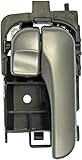 APDTY 92172 Interior Door Handle Front/Rear Right Smooth Silver