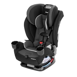 Evenflo All4Stages Slim 4-in-1 Convertible Car Seat (Tybee Black)