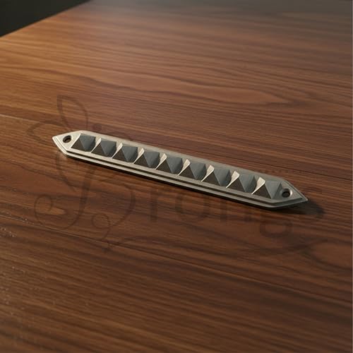 Image of Lead 9 Pyramid Strip |Size- 7Inch Approx |Weight of 1 Pyramid Strip- 150gm Approx |Strip with Pyramid Design for Correcting Corner | Home & Spritual Decor | Vastu Remedy Tool | Pack of 3