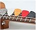Jiayouy 12 Pieces 3mm Thickness Felt Picks Plectrums for Bass Guitar Ukulele Multi-color