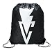 WWE Authentic Wear WWE Finn Bálor Worldwide Drawstring Bag Black