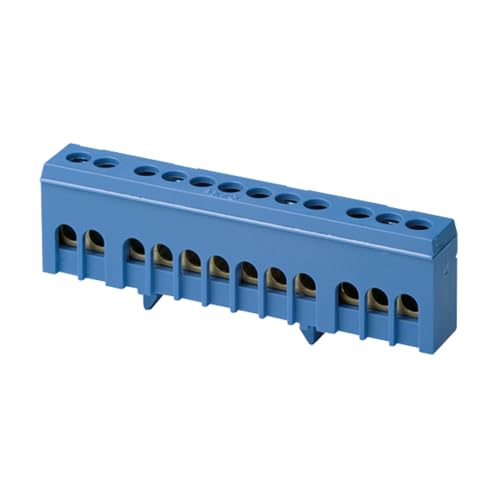 REV Nullleiterklemme, 12-polig, 16 mm², blau