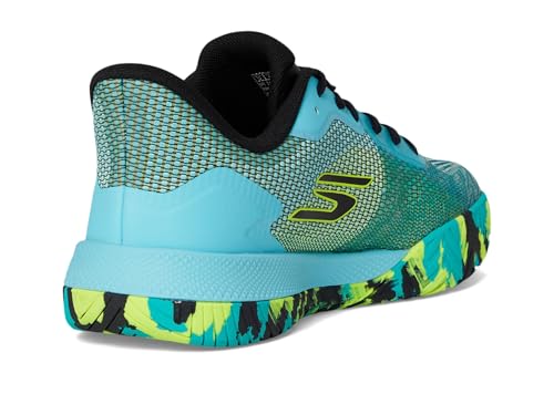 Skechers Mens Pickleball Viper Court Pro 2.0 Sneaker Aqua/Mint 11.5 Medium
