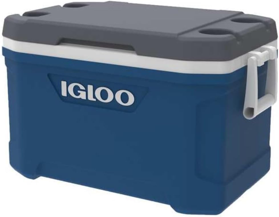 Igloo Latitude 52 Cooler Box, Approx. 10.2 gal (49 L), Latitude, Outdoor, Camping, Leisure, Fishing