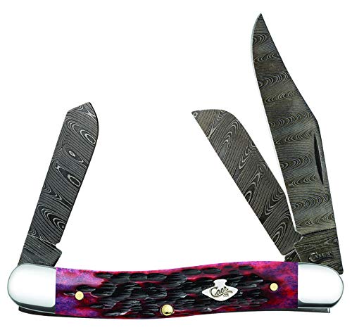 Case Cutlery 74172 Stockman Crimson Peach Seed