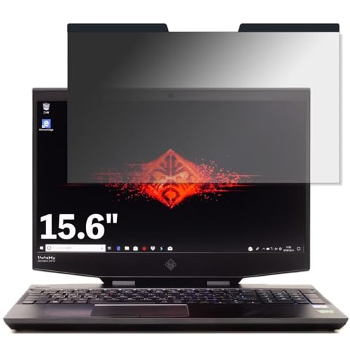 HP OMEN by HP 15-dh0000 シリーズ 15.6インチ 16:9 対応 マグネット式 覗き見防止フィルム プライバシーフィルター ブルーライトカット 反射防止 PC パソコン ノートブック のぞき見防止 画面保護 保護シート 着脱簡単 両