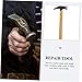 POPETPOP Household Handle Hammer for Shoe Repairing Convenient Tack Hammer Tool for Installations and Repairs Lightweight and Design for Home and Industrial Use