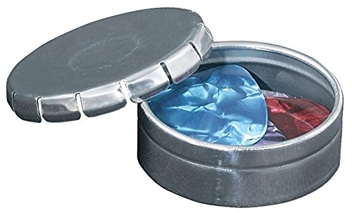 GEWA Plektrum/Pick Metalldose mit 10 Plektren