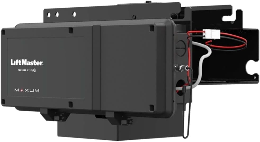 LiftMaster MAXUM DC Trolley Commercial Door Operator, view of internal wiring