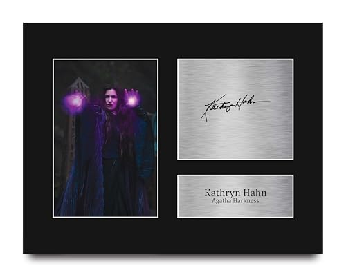 HWC Trading Kathryn Hahn Agatha All Along Gifts Printed Signed Autograph Picture for TV Show Fans - US Letter