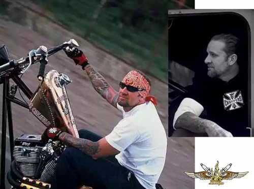 West Coast Choppers T-Shirt, Long Beach CA Graphic Print, Black, Short Sleeve4