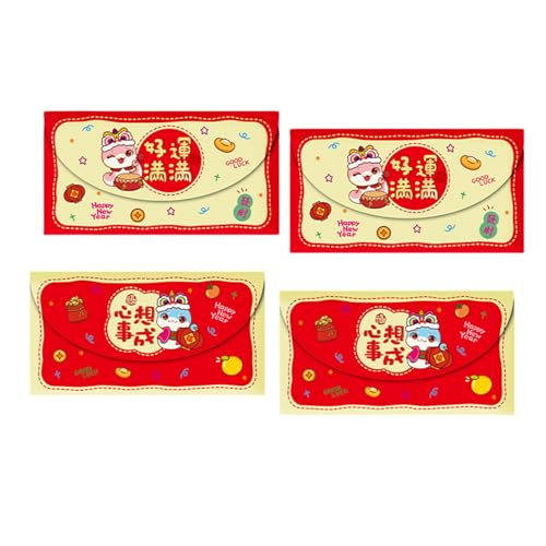 6pcs/4pcs`IȐVN̂̃pPbgwre[}ɂԂ݂̏̕tՂHongbao Zodiacse[}bhlXpPbg