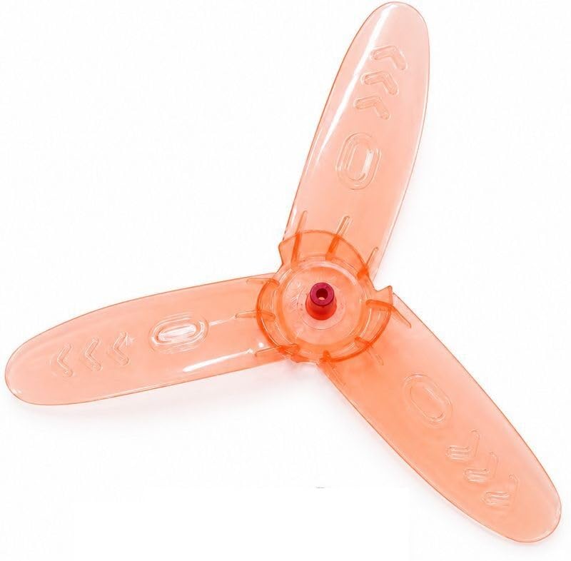 10 Inch Jumbo Size Plastic 3-Blade Propeller Fan Blade for DC 775 Motor, Heavy Airflow, High Speed-image-1