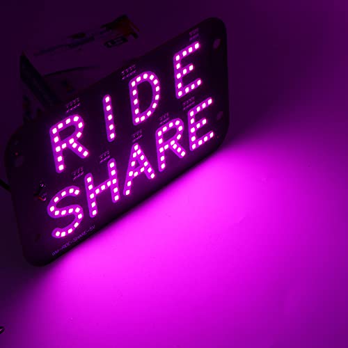 Accesorio LED para ventana de auto YSY Juren RideShare miniatura 6