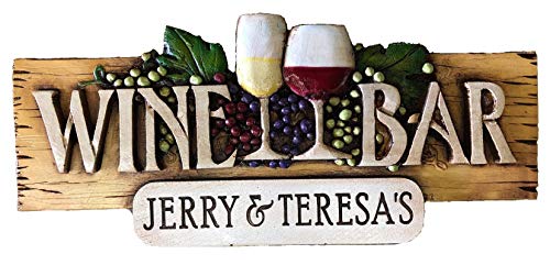 Piazza Pisano Wine Bar Personalized Wall Sign #TOP5
