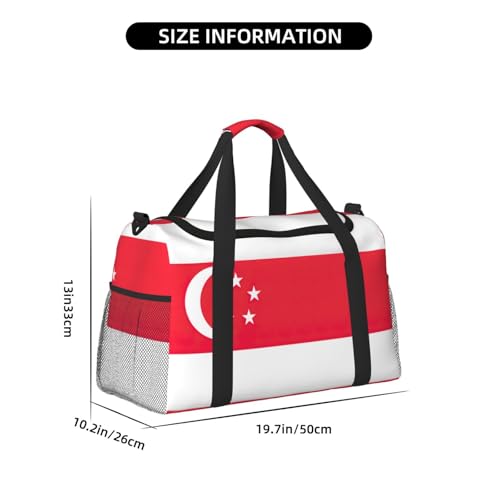 Sac de week-end Singapour noir la solution pour voyager sans supplément