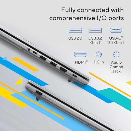 ASUS Vivobook 17 Laptop - 17.3” FHD Display - Intel® Core™ 7 150U - 16GB RAM - 1TB SSD - Windows 11 Home - Cool Silver - F1704VAP-ES77 - Image 7