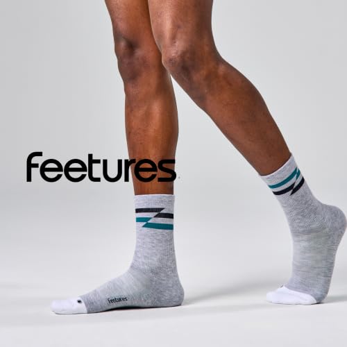 Image of Feetures Trail Max Cushion Mini Crew Sock - Hiking Socks for Men & Women