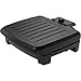 GEORGE FOREMAN® Contact Submersible™ Grill, 5-Serving Grill - Adjustable Temperature & 2-Serving Classic Plate Electric Indoor Grill and Panini Press, Black, GRS040B