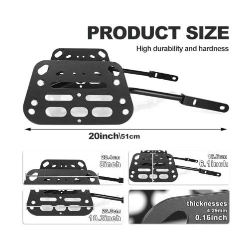 Supports de support sacoche rigides et porte-bagages Yamaha YZF-R3