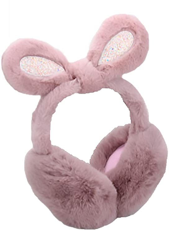 disolve Winter Earmuffs for Women Girls Winter Ear muffs Large Over Ear Foldable EarMuffAssorted Color Pack of 1-picture-25
