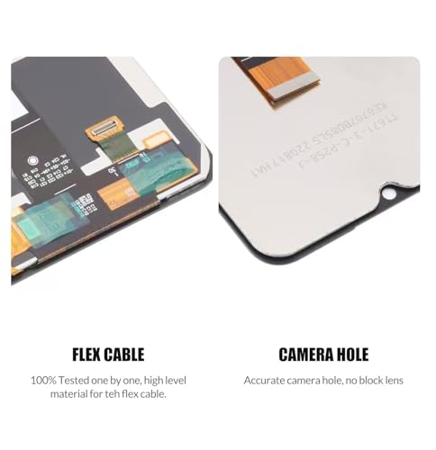 Replacement for Xiaomi Redmi 10c | Poco C40 LCD Screen for redmi 220333QAG 220333QBI 220333QNY 220333QL 220333QPG LCD Touch Screen Display Panel Digitizer Assembly with Repair kit