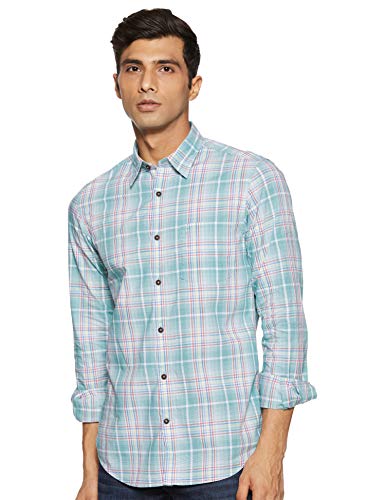 Image of Indian Terrain Men's Slim fit Casual Shirt