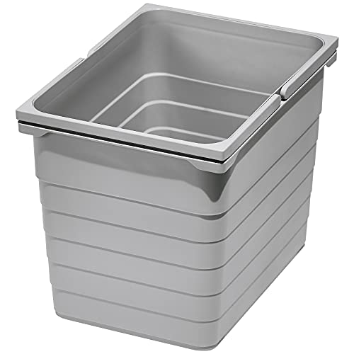 SOTECH eins2vier Abfallsammler Höhe: 310 mm Volumen 17 Liter 230 x 306 mm alugrau 5060 Mülleimer Abfalleimer Abfalltrenner SOTECH eins2vier Abfallsammler Höhe: 310 mm Volumen 17 Liter 230 x 306 mm alugrau 5060 Mülleimer Abfalleimer Abfalltrenner
