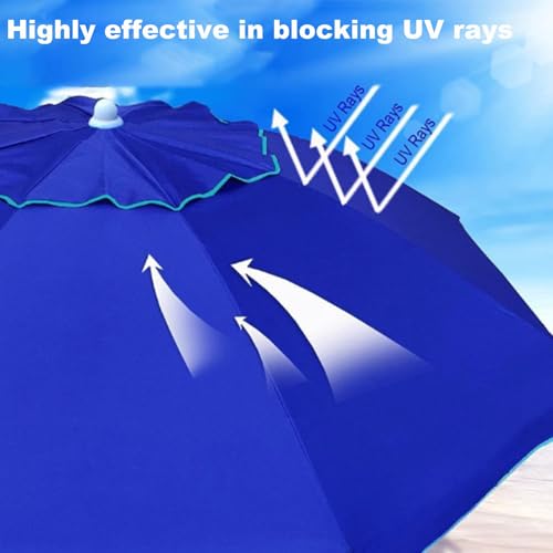 Protección Solar UPF 50+ con sombrilla plegable portátil de inclinación ajustable y metal 4