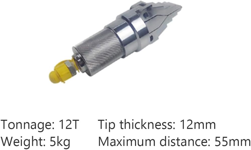 ​12T Portable Hydraulic Flange Spreader/Split Expander Tool - 55mm Max Separation for Pipes, Valves & Industrial Maintenance