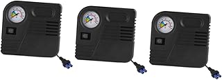 OSALADI 3pcs high Pressure tire inflator air Compressor tire Mini air Compressor Portable tire air Compressor Digital tire inflator air Compressor Portable for car Electric Air Compressor