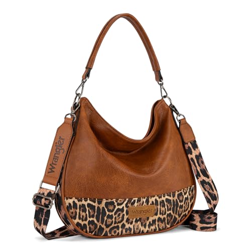 Image of Wrangler Hobo Bags Crossbody Bag for Women Shoulder Purse Handbags with Adjustable Strap