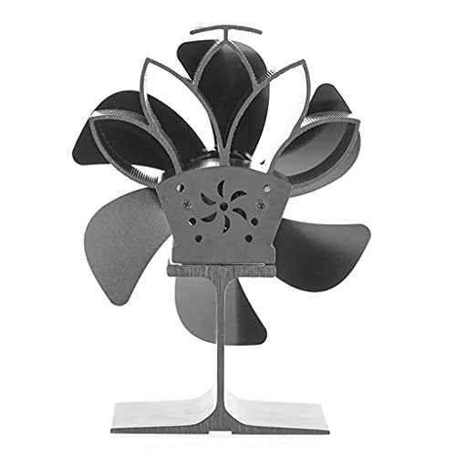 Ventilateur de poêle automatique pour un salon chaleureux et cocooning