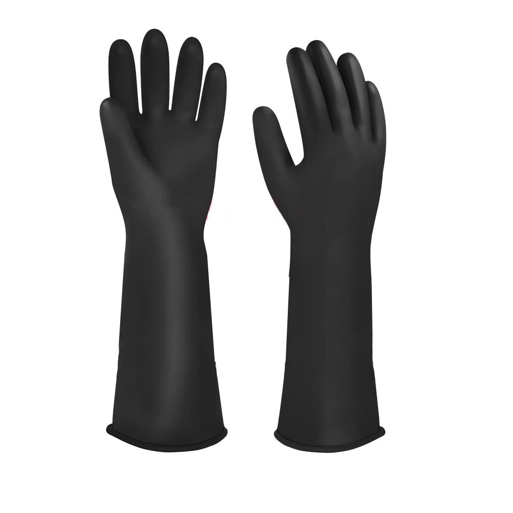 Handschuhe Surefest Lang Chemikalien Schutz Handschuhe Sure und  Alkalibestndigkeit handschuhe Chemie Handschuhe : Amazon.de: Baumarkt