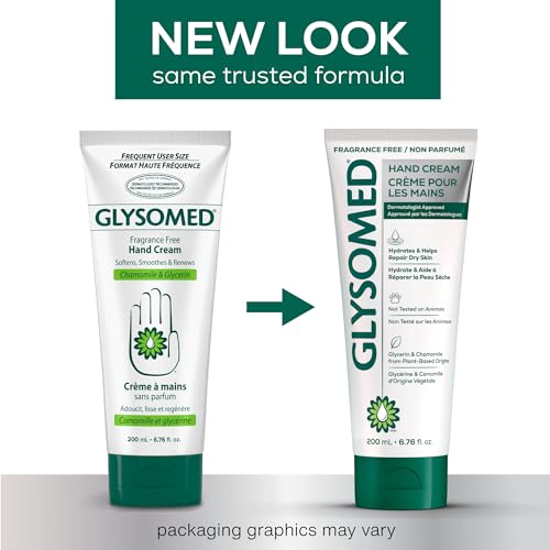 Glysomed Hand Cream, Unscented, 200 mL
