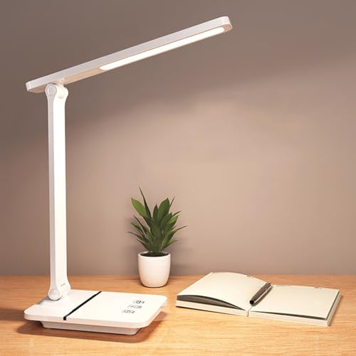 Lampe de bureau LED sans fil rechargeable pour le travail à domicile et la lecture