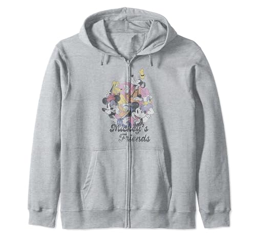 Sweat Mickey zippé la solution confort contre la fraîcheur automnale