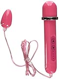 Doc Johnson Teardrop Bullet Vibrator & Controller, Rose