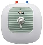 FERROLI GRDBR40A Cubo Calentador de agua, eléctrico, tanque, 220 V, blanco