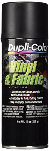 Outdoor Dupli-Color HVP106 Flat Black High Performance Vinyl and Fabric Spray - 11 oz. Color: Flat Black, Model: HVP106, Garden Store, Repair & Hardware