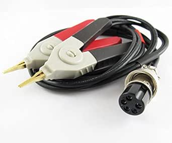 4 Câbles De Mesure Kelvin Avec Pinces Crocodile Et Connecteurs BNC - Pour Multimètre LCR, Mesure De Précision