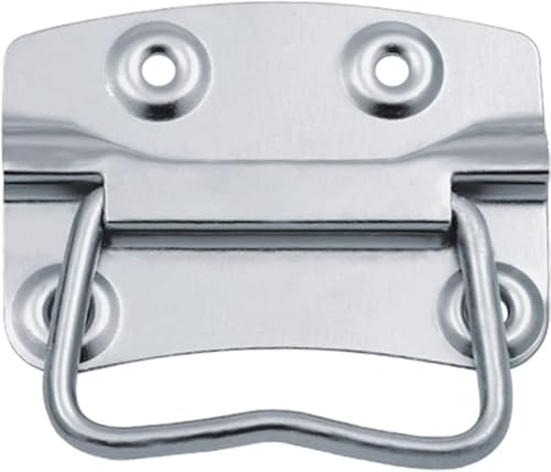 ingdaum® Fallgriff für Kisten (2 Stück) Kistengriff, Klappgriff für Kisten und Schränke (J203 A2)