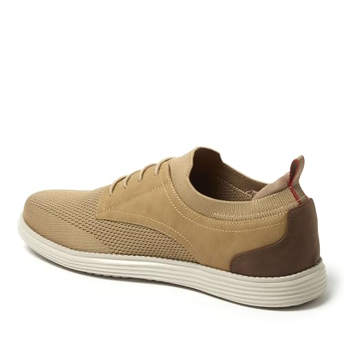 Image of Dearfoams Men's Nash Slip on Oxford Shoe - Lightweight, Breathable with Arch Support Dress Shoe