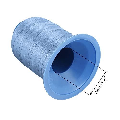 Hilo de coser poliéster 870 yardas 0.38 mm fuerte miniatura 4